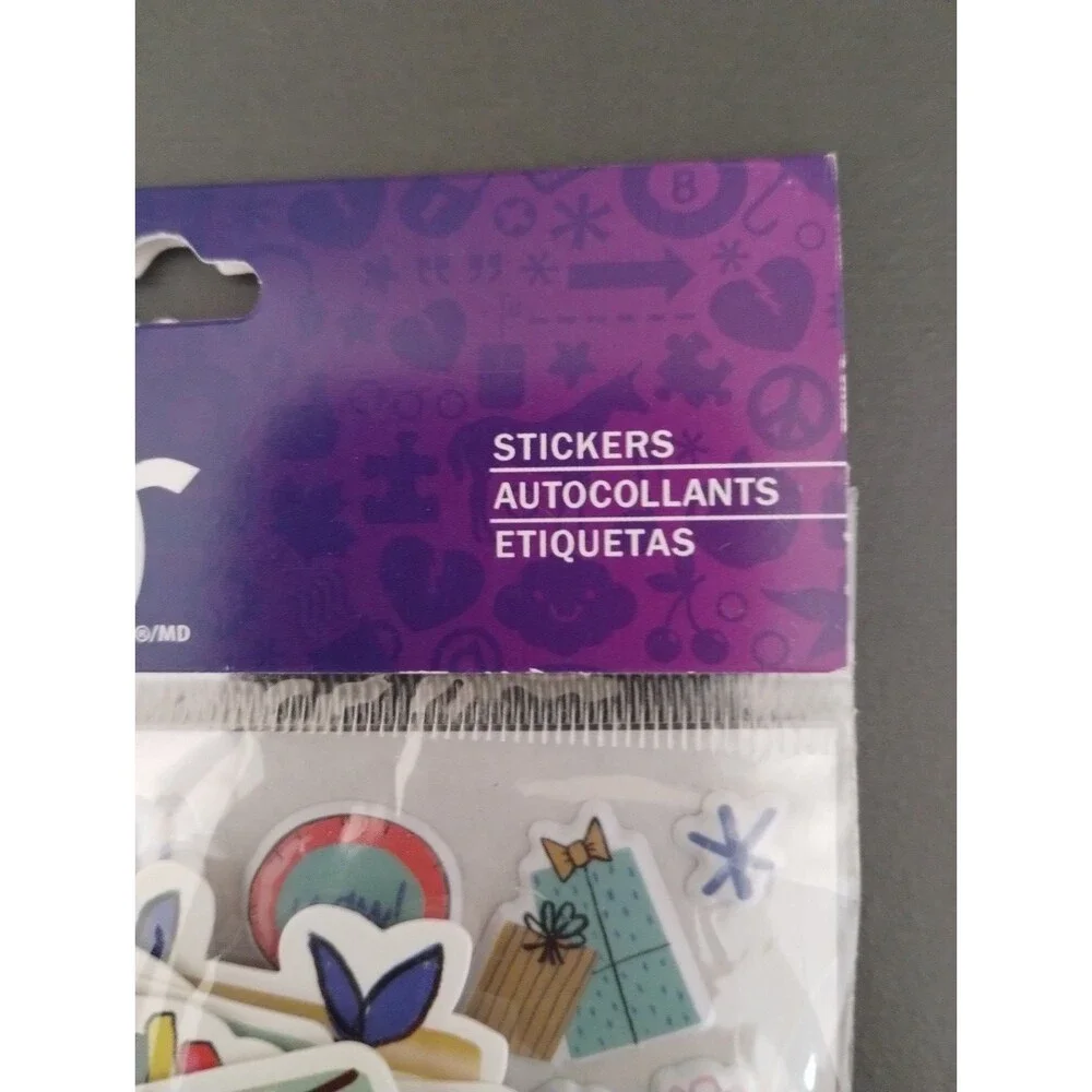 Sticko, Celebration Birthday Sticker Pack, Flat and Puffy Sticker 67 Pieces, NEW